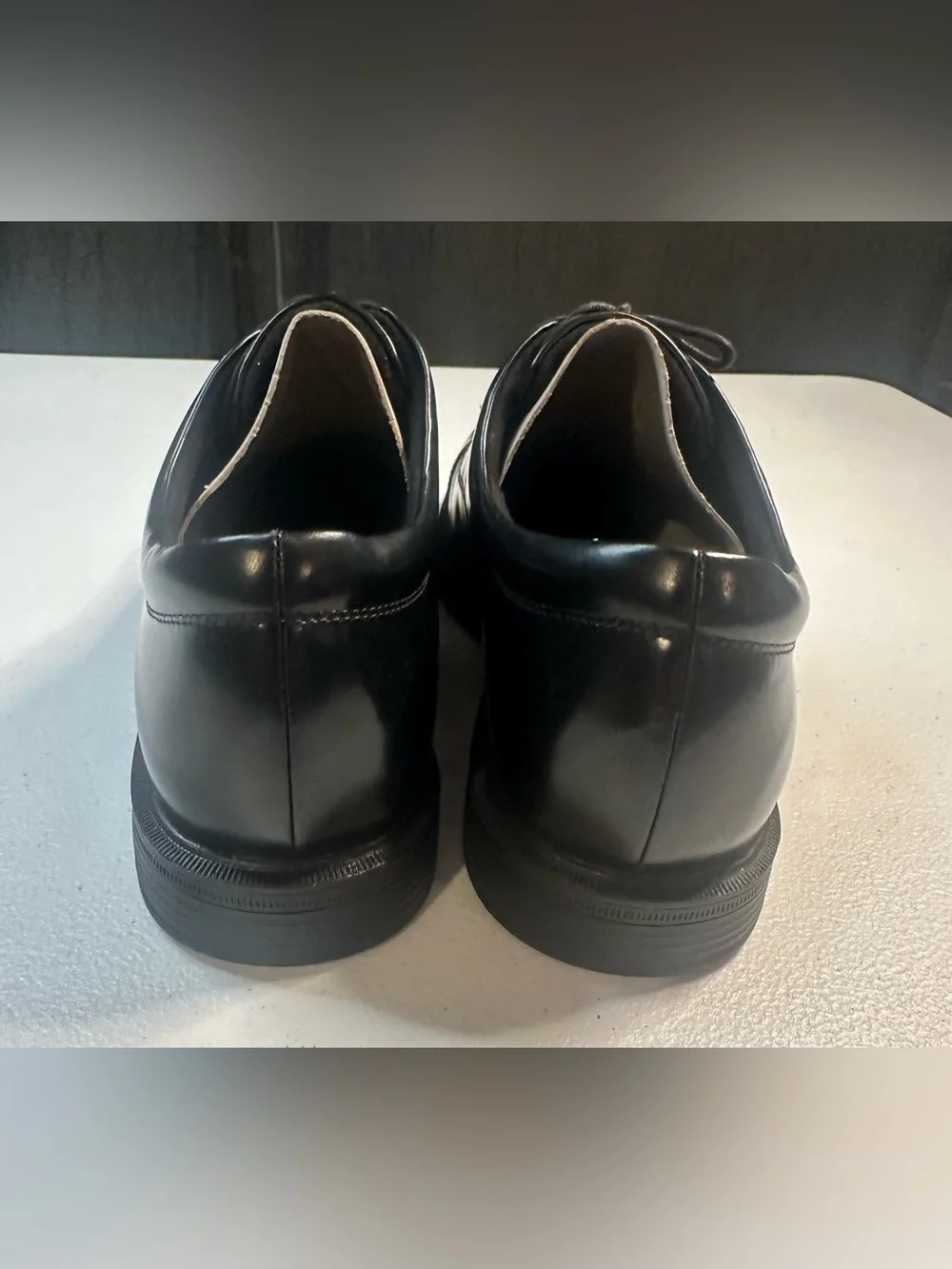 Rockport Ellingwood K71016 Mens Black Wide Leather Oxfords Cap Toe  size 13 copy